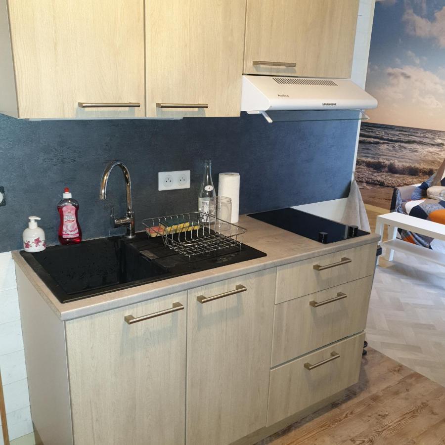 Appartement Studio Proche Mer 4 Pers Residence Calme Avec Parc بلونفيل سور مير المظهر الخارجي الصورة